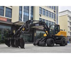 Экскаватор на комбинированном ходу