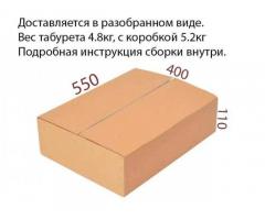 Компактный и надежный табурет-стремянка со складной ступенькой